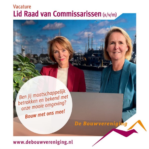 Vacature lid Raad van Commissarissen